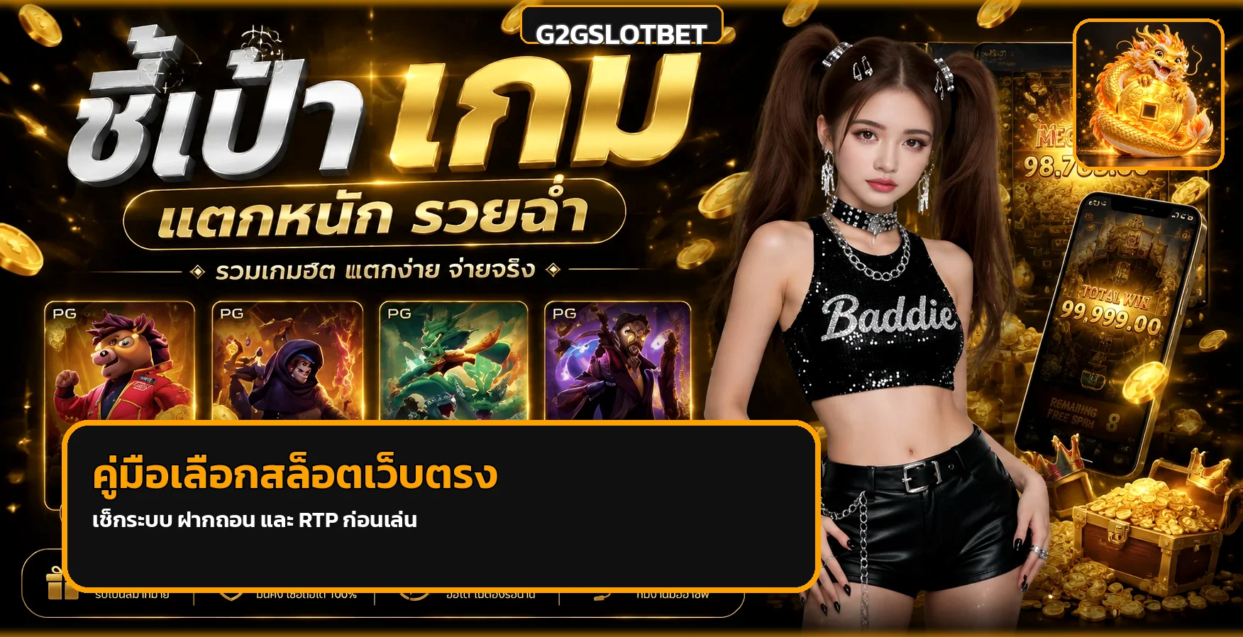 G2GSLOTBET วิธีเลือกสล็อตเว็บตรงและเช็ก RTP